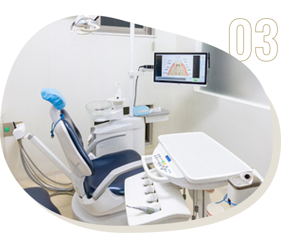 通いやすい歯科医院を目指すため、アクセスや院内設備もこだわりました